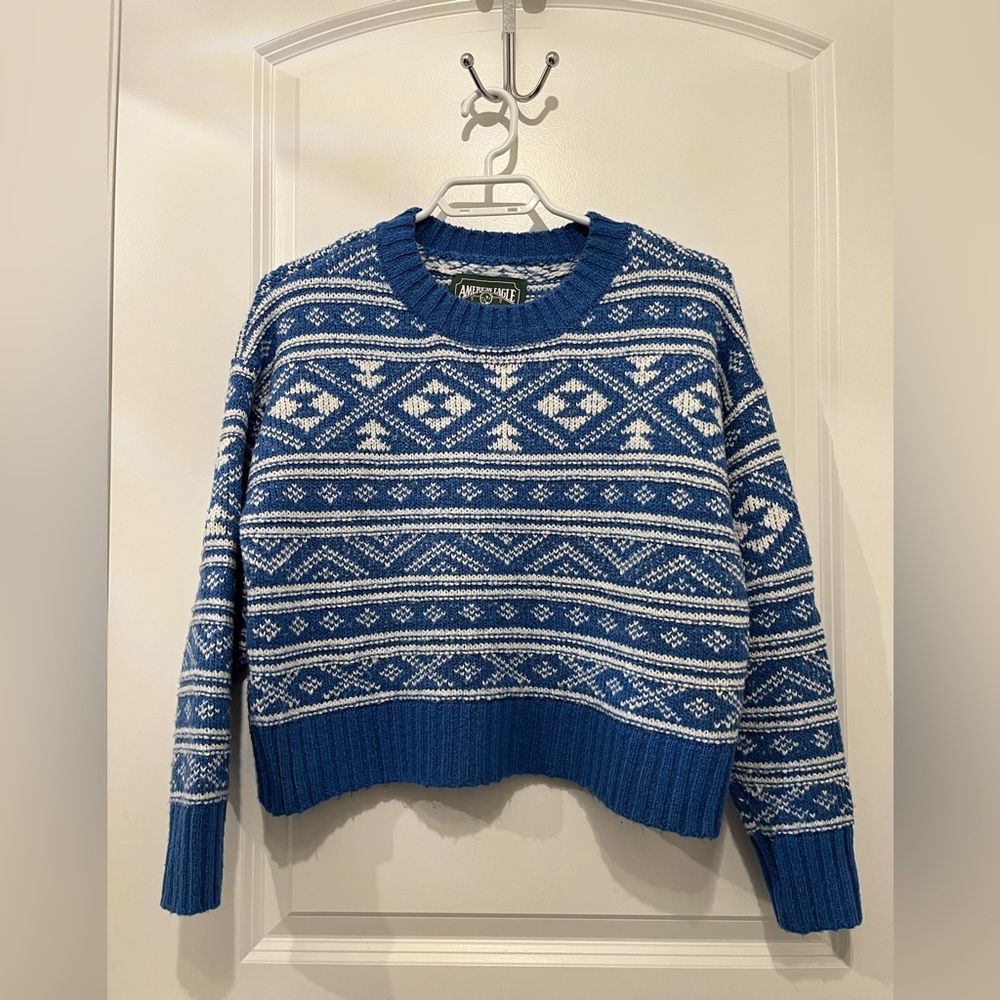 6/$32🛍️ American Eagle | Ladies Crew Neck Sweater, XS